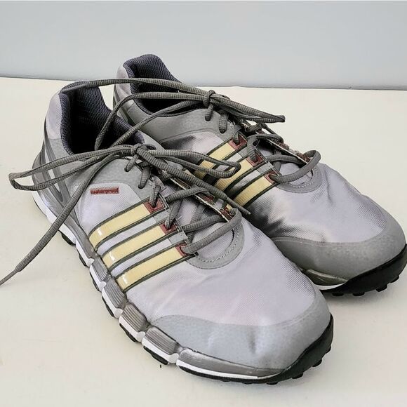 Adidas Men’s Golf Shoes Sneakers Gray Size 10